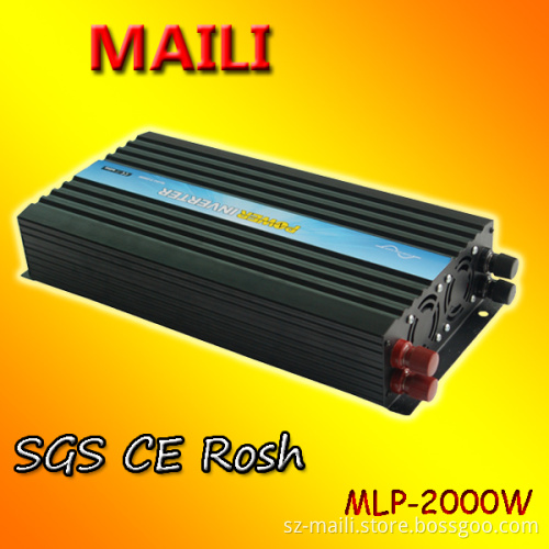 DC12V/24V/48V to AC 100V-120V /220V-240V 2000W Pure Sine Wave Power Inverter